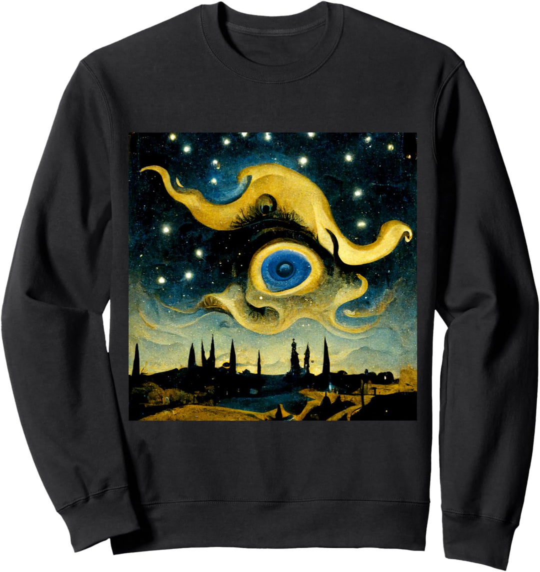 Surrealism Sternennacht Surreal van Gogh Impressionismus Sweatshirt