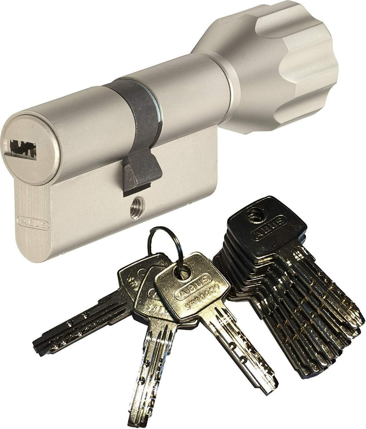 ABUS EC550 Profil-Knaufzylinder Länge Z50/K35mm mit 10 Schlüssel