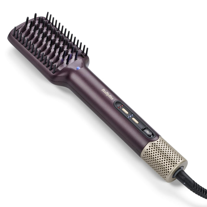 BaByliss Air Power Smooth – NEU 2025, Glätten und Trocknen von nass zu trocken, Haartrocknerbürste m