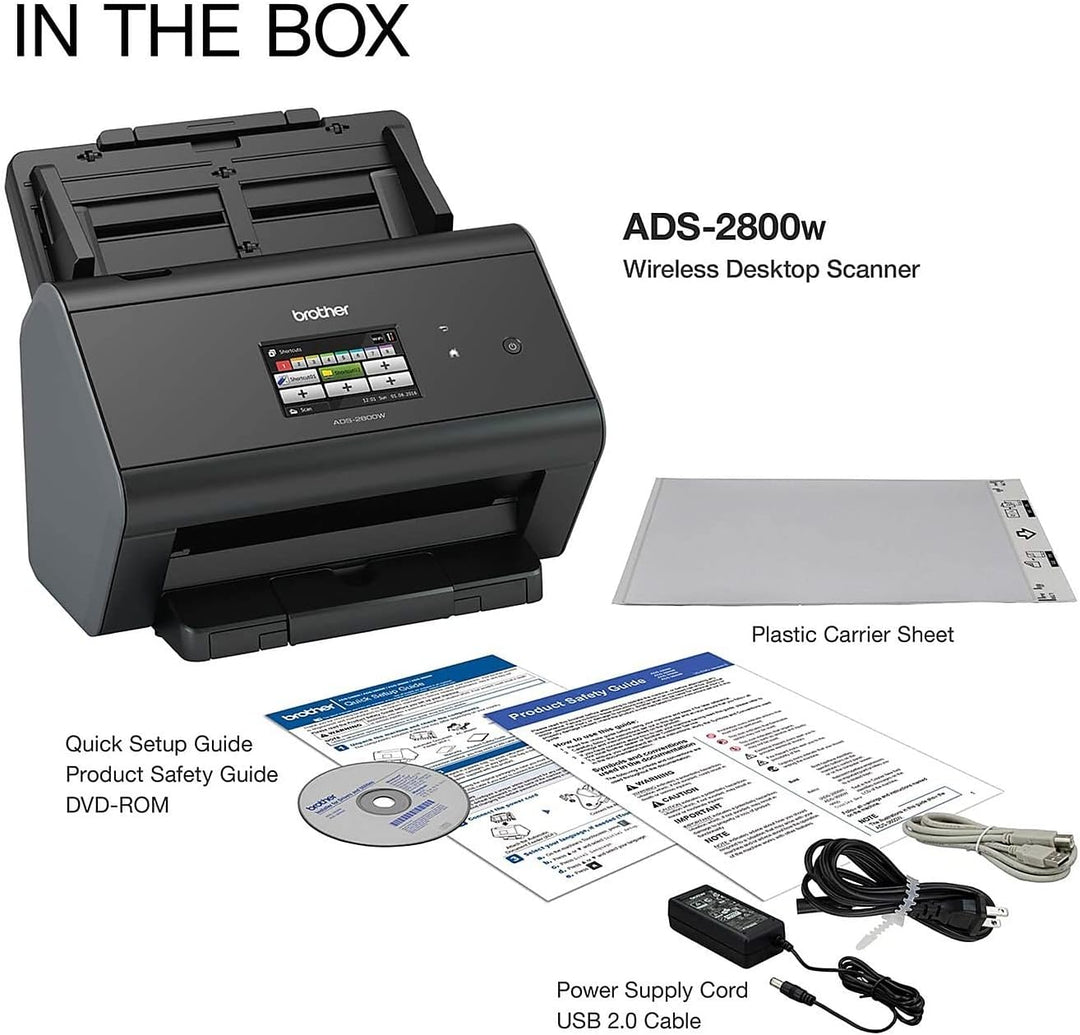 Brother ADS-2800W WLAN-Scanner, ADS-2800W