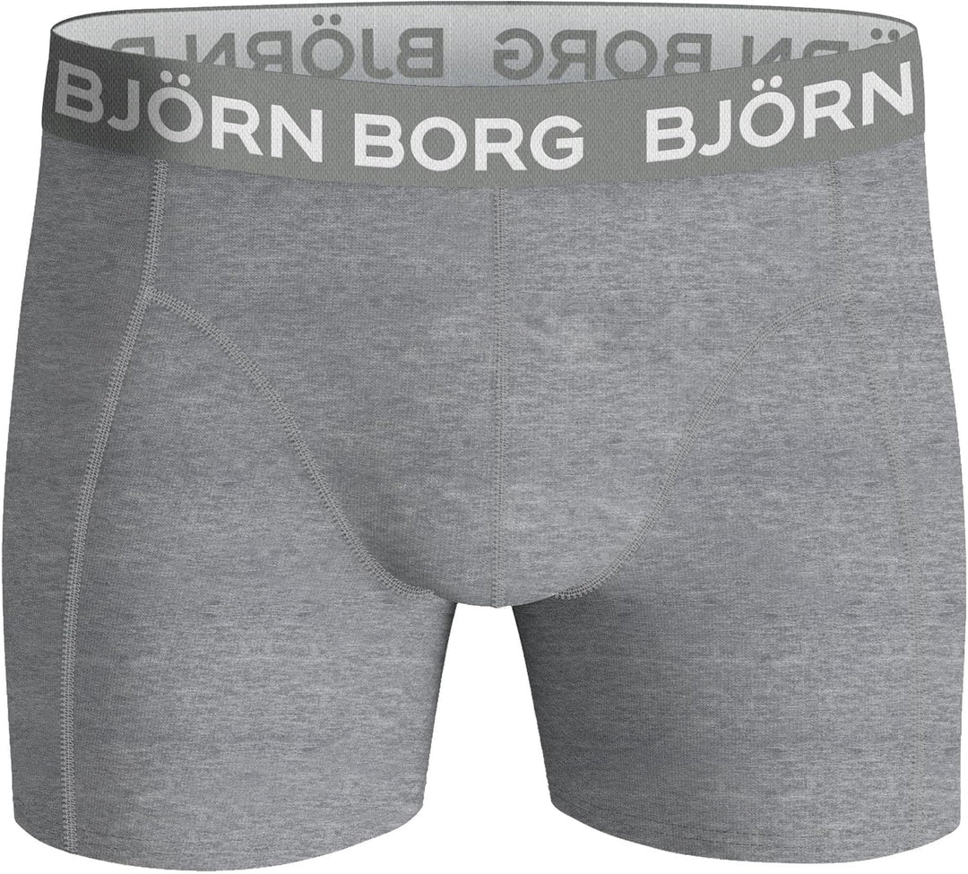 Björn Borg Solid Sammy Boxershorts (5-Pack) Kinder