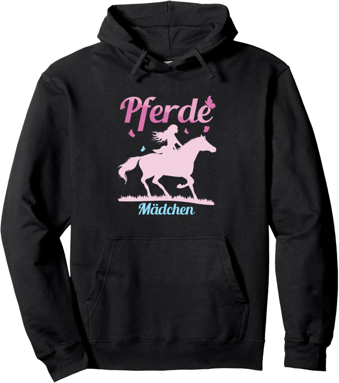 Pferde Mädchen Islandpferd Friese Jungs Pony Spruch Pferdle Pullover Hoodie
