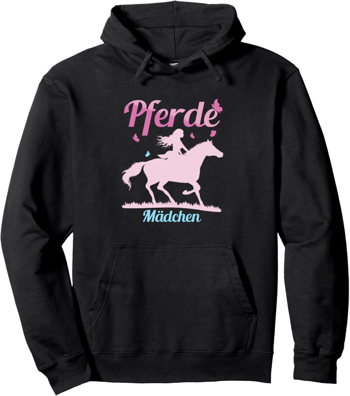 Pferde Mädchen Islandpferd Friese Jungs Pony Spruch Pferdle Pullover Hoodie