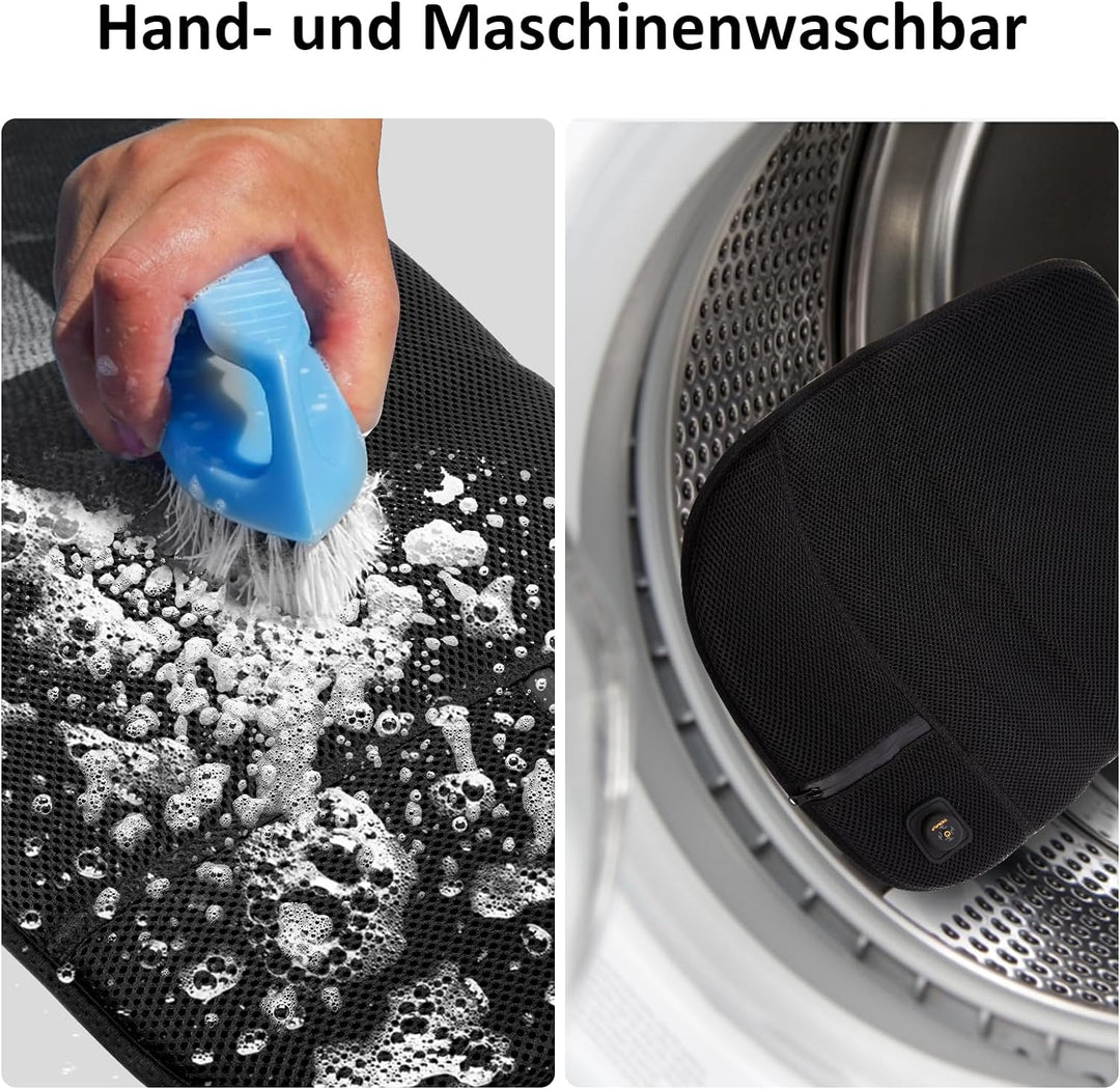 Thermrup Mobiles Beheizbares Sitzkissen USB-Betrieb mit 3-stufiger Temperaturregelung für Zuhause un
