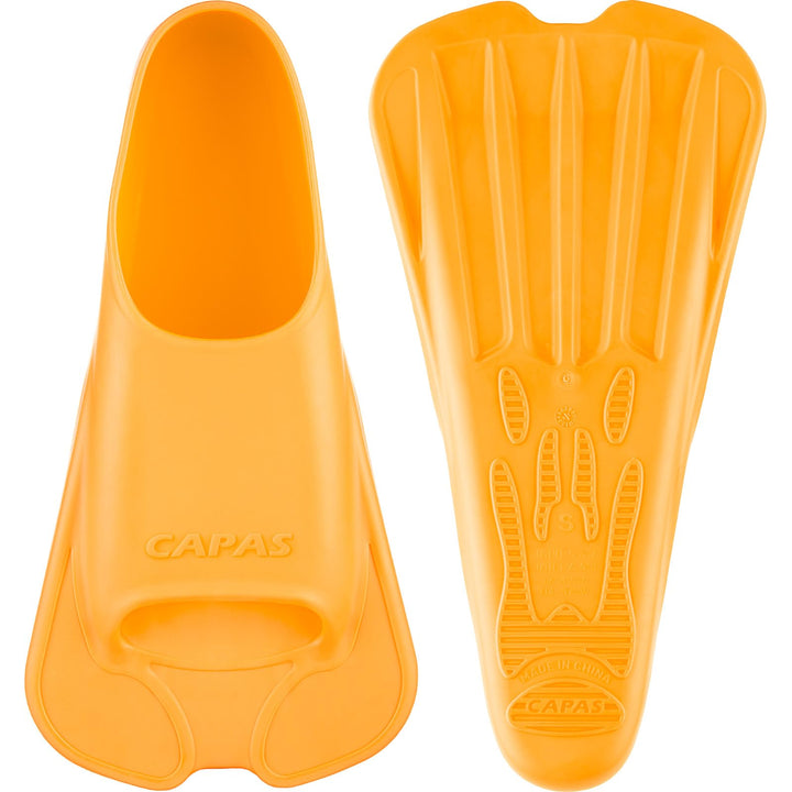 CAPAS Kurze Trainingsflossen für Schwimmen | Komfortable Silikon Schwimmflossen | Kurzflossen | Tauc