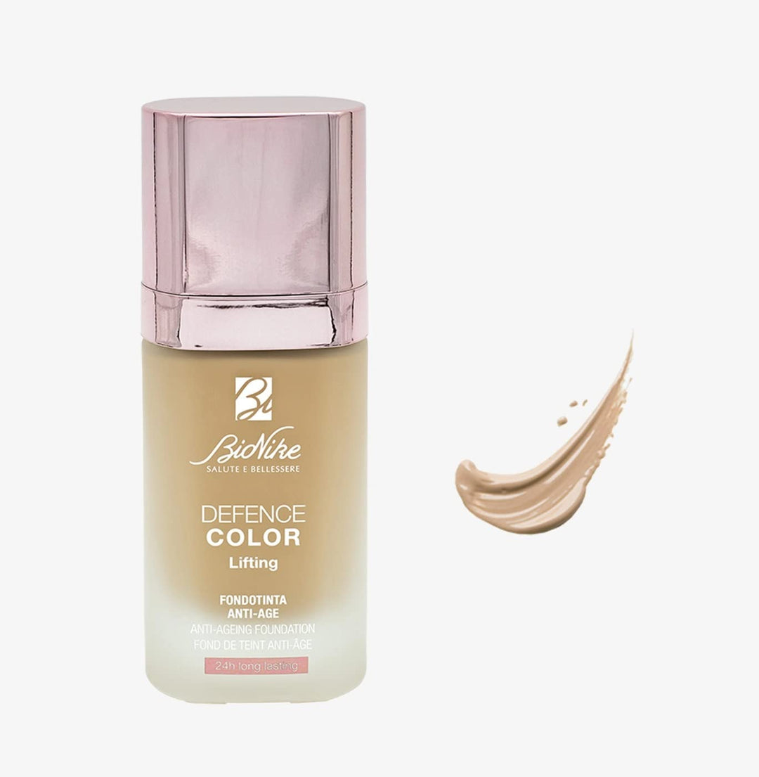 BioNike Defence Color - Lifting Fondotinta Anti-Age 24H Long Lasting N.202, 30ml