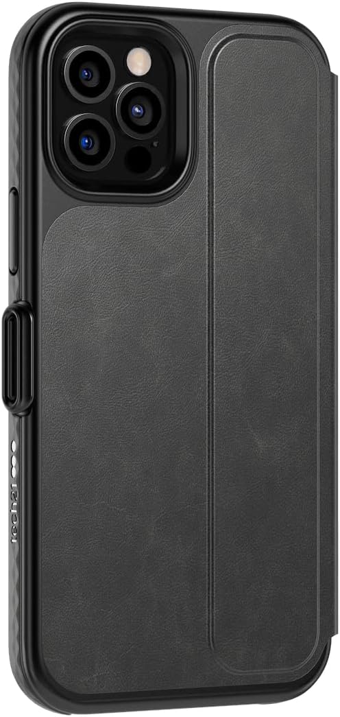 tech21 EvoWallet Schutzhülle für Apple iPhone 12 Pro Max 5G – Keimbekämpfung antimikrobielle Handyhü