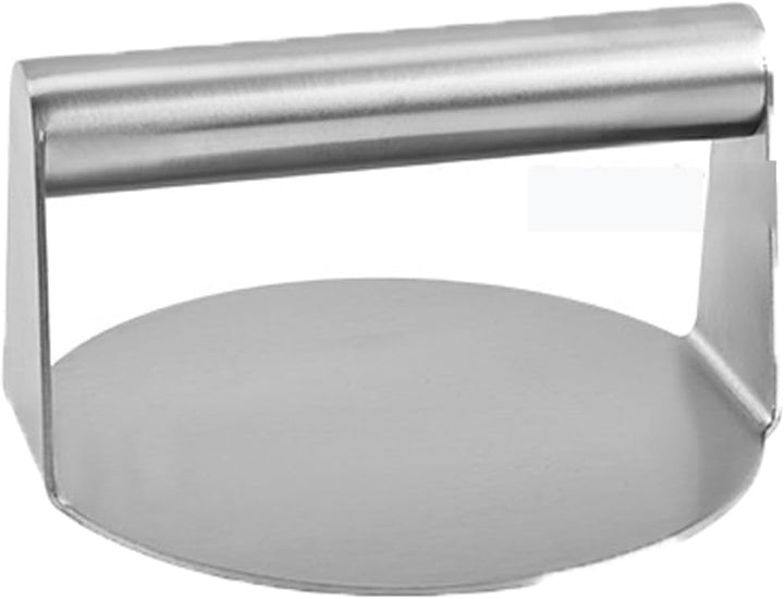 Relaxdays Smash Burger Set, 3-teilig, Burgerpresse mit Schmelzglocke & Grillspachtel, Patty Maker, E