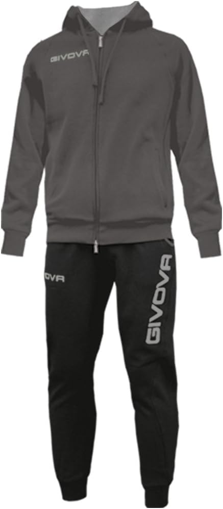 Givova Anzug King Overall M dunkelgrau/schwarz, M dunkelgrau/schwarz