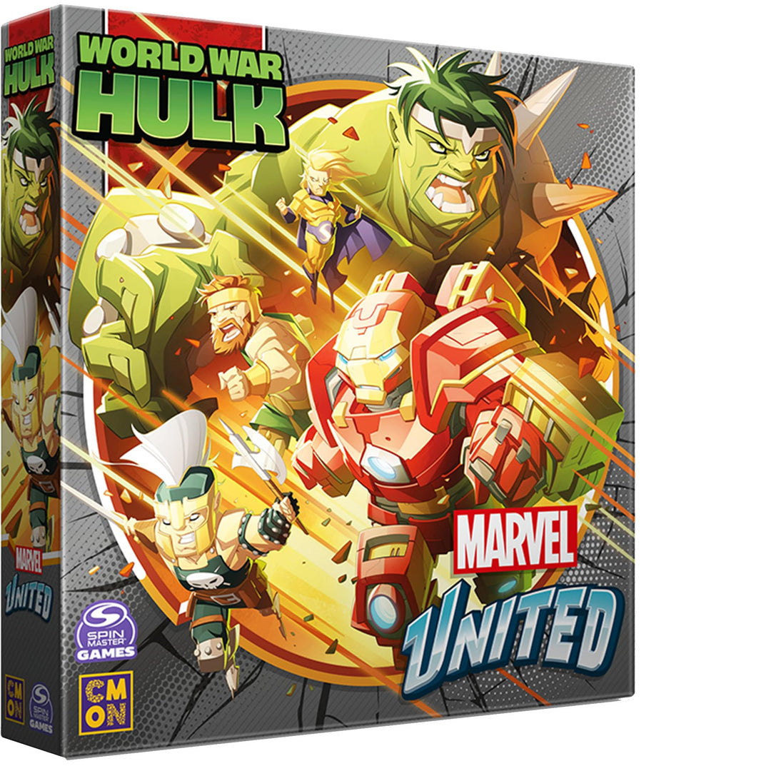 Marvel United: World War Hulk Expansion – Tabletop Miniatures Strategiespiel, kooperatives Superheld