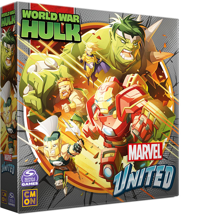 Marvel United: World War Hulk Expansion – Tabletop Miniatures Strategiespiel, kooperatives Superheld