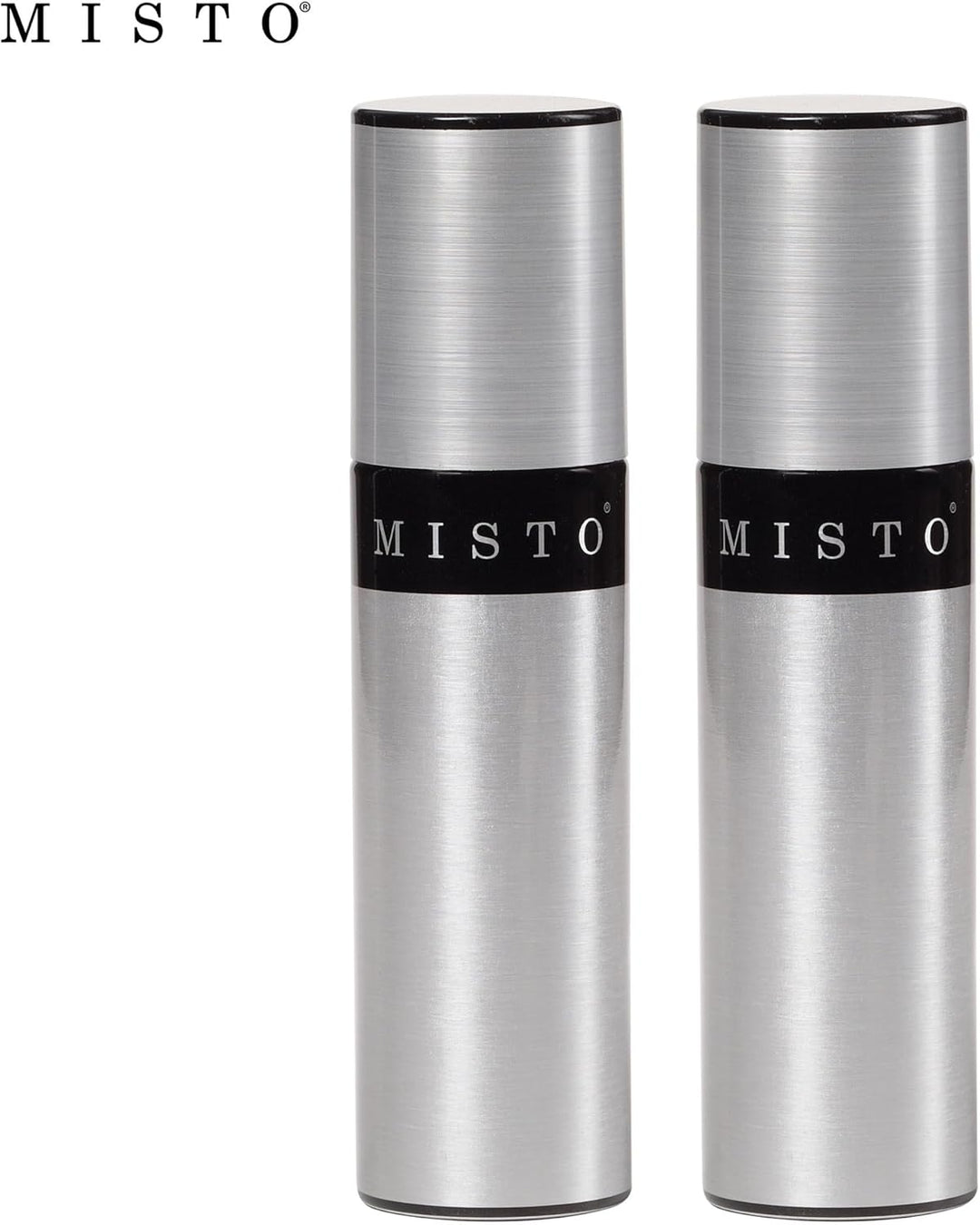 MISTO 5104222 Ölsprüher, Aluminium, Silber-2 2 Stück, 2 Stück