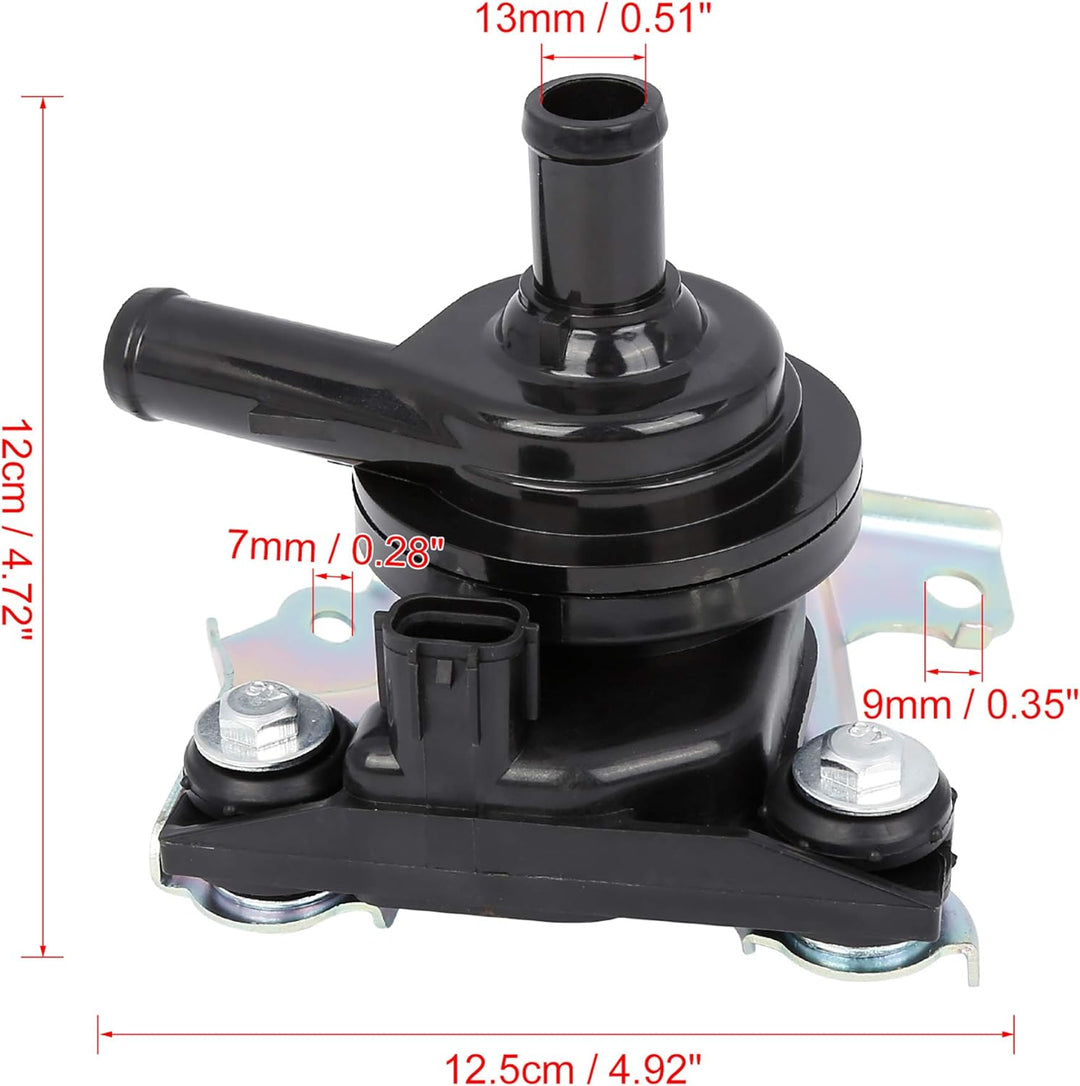 X AUTOHAUX Schwarze elektrische Inverter-Wasserpumpe G9020-47031 für Toyota Prius 1,5 l 2004–2009