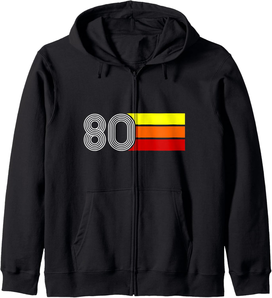 1980 Tri Line Kapuzenjacke