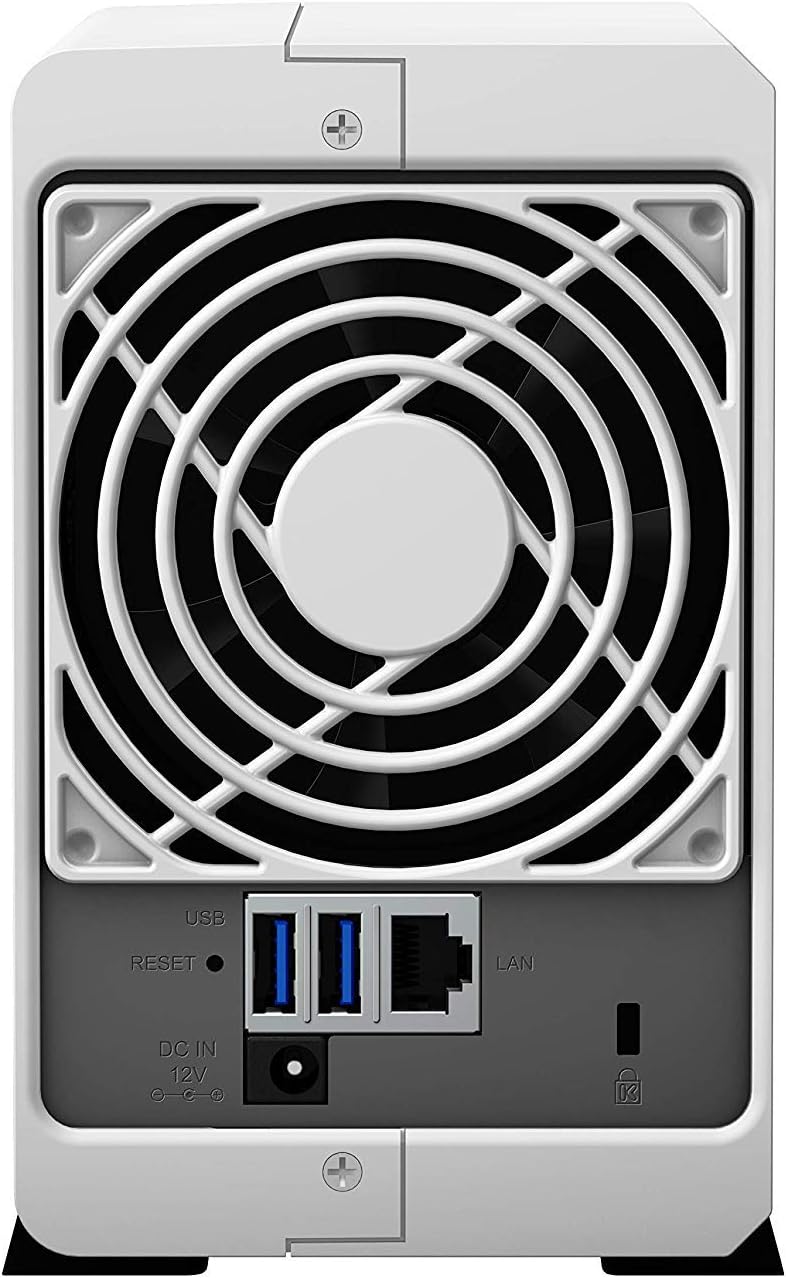 Synology DS220j DiskStation NAS-Server 2-Bay Desktop Server Bundle, Kapazität:16.000GB (16TB), HDD T