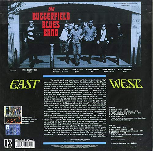 East West, Vinyl