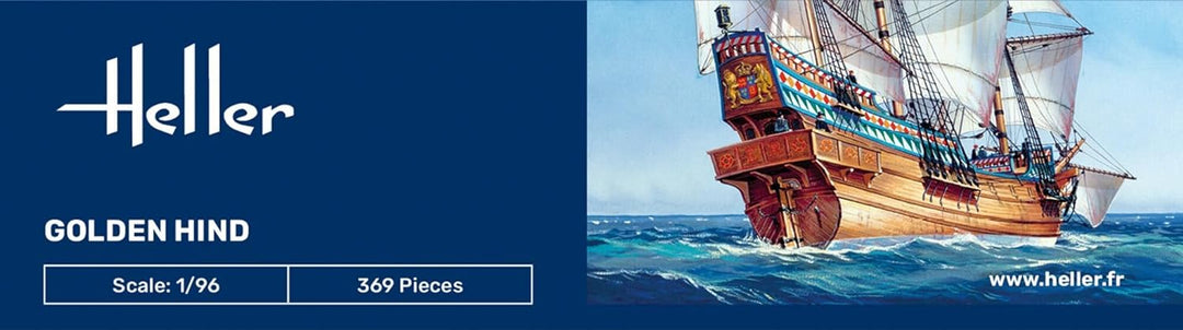 Maquette Bateau : Starter Kit : Golden Hind