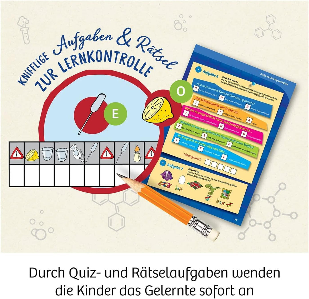 KOSMOS 636128 Schülerlabor 3. und 4. Klasse, Grundschule, spannende Experimente zu Natur und Technik