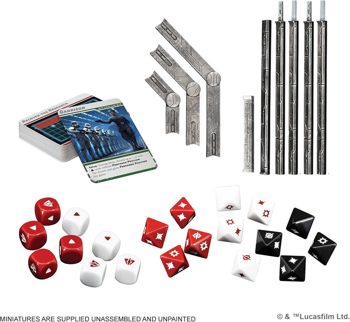 Asmodee, Star Wars: Legion – Galactic Empire Starter Set (Galaktisches Imperium-Starterset), Atomic