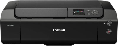 Canon imagePROGRAF PRO-300 A3+ Drucker Farbtintenstrahldrucker Fotodrucker, schwarz & Fotopapier PM-