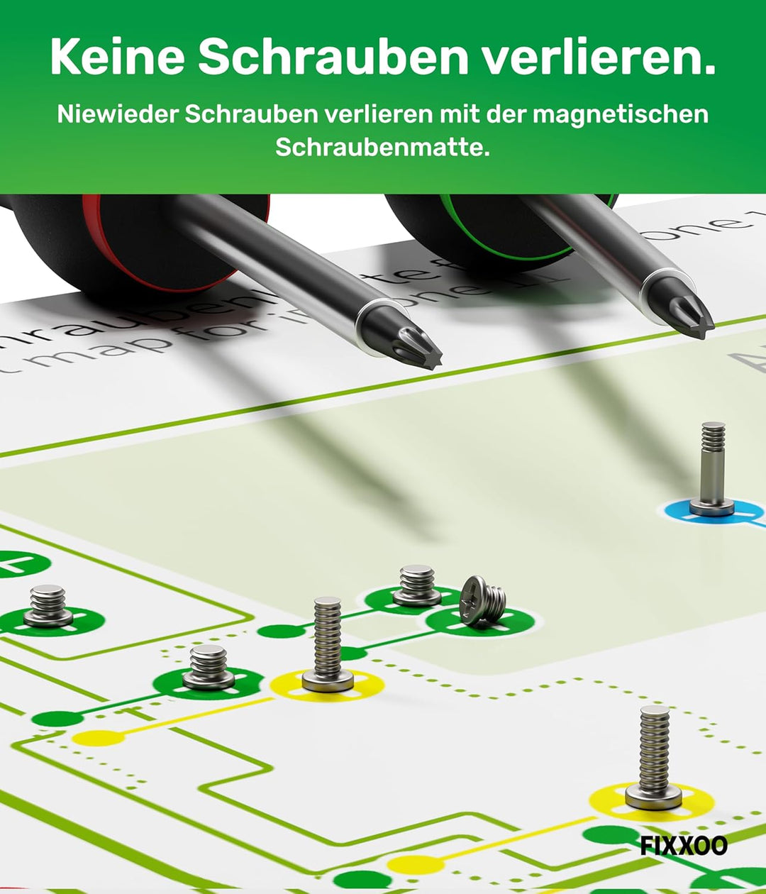 GIGA Fixxoo® iPhone X Display Original [inkl. Werkzeug-Kit] - Retina LCD Glas mit Touchscreen - Orig