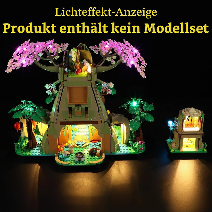 GEAMENT LED Licht-Set Kompatibel mit Lego The Legend of Zelda Deku-Baum 2-in-1 (Great Deku Tree) 770