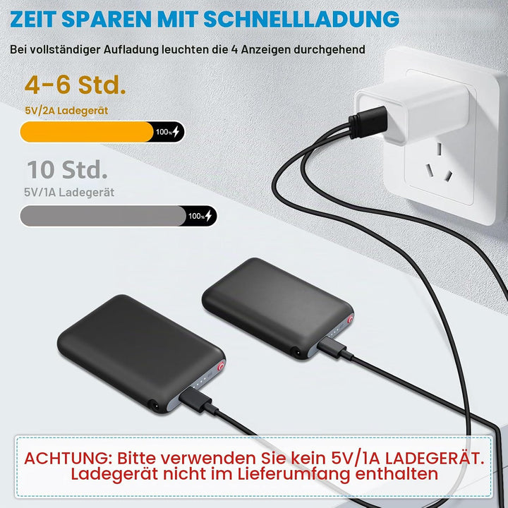 Wiederaufladbarer Li-Polymer-Akku, 7.4V 3000mAh beheizbar Hausschuh Batteries,Beheizbare Socken akku
