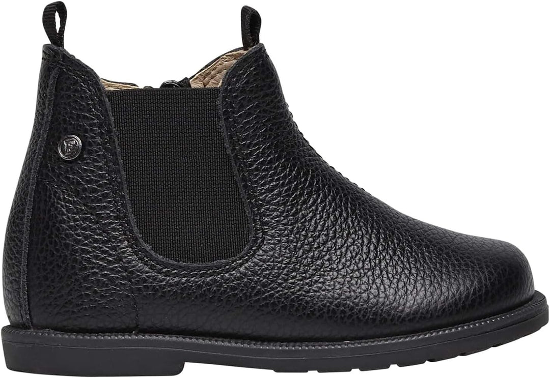 Falcotto WINTER WOOD-Beatle Boot aus Leder 26 EU Schwarz, 26 EU Schwarz