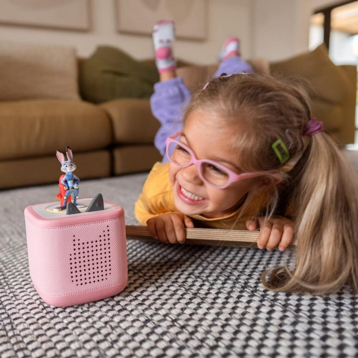 tonies Toniebox 2 Bundle Incl. 2 Eiskönigin, Frozen, ELSA + Anna, Pink, Audioplayer für Hörbücher, L