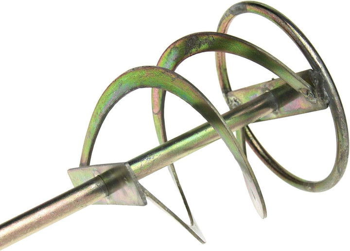 YINETTECH Farbmischpaddel für SDS-Bohrer, 100 x 500 mm, SDS-Spiralmischer, Paddel für Farbe, Putz, P
