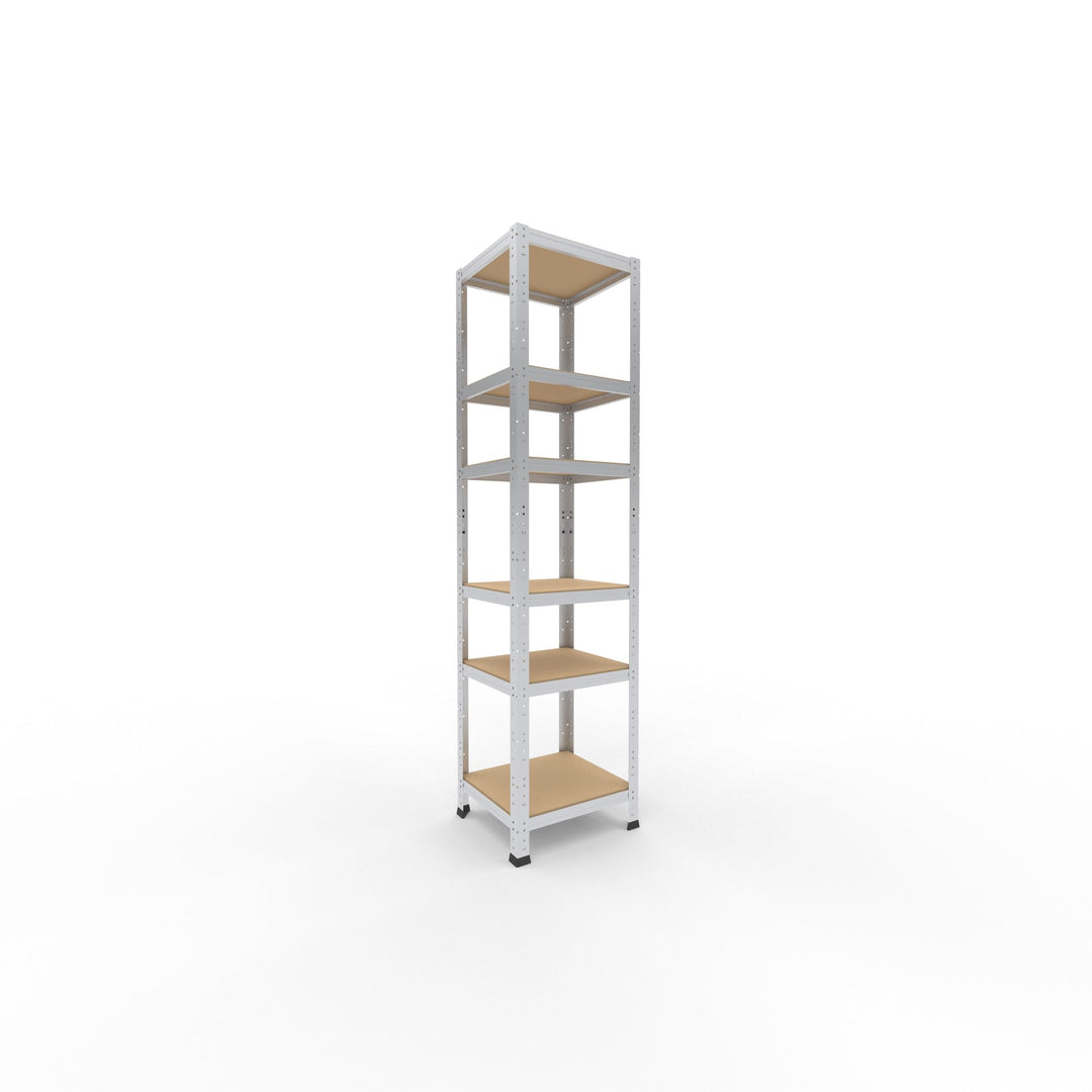 shelfplaza® 180x45x40cm Home Schwerlastregal verzinkt/Metallregal mit 6 Böden/Kellerregal Metall, Ga