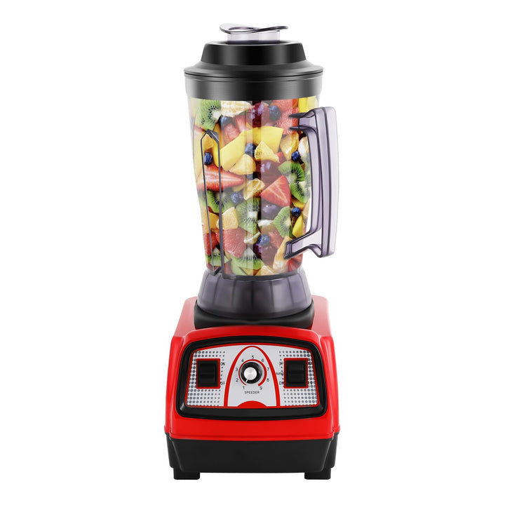 2000W Standmixer 4L Mixer Hochleistungsmixer mit 9 Einstellbaren Geschwindigkeiten, Standmixer Smoot