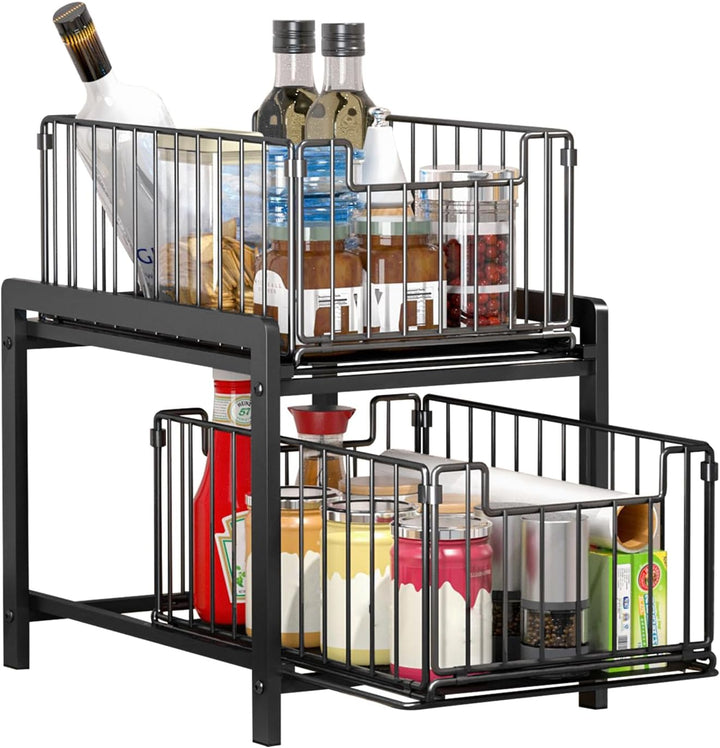 Küchenschublade, ausziehbare Schrank-Organizer, ausziehbare Schubladen, ausziehbare Regale für die O