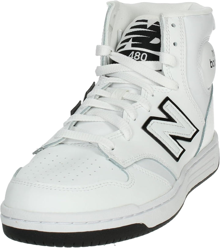 New Balance Herren 480 Sneaker, 37.5 EU Weiß