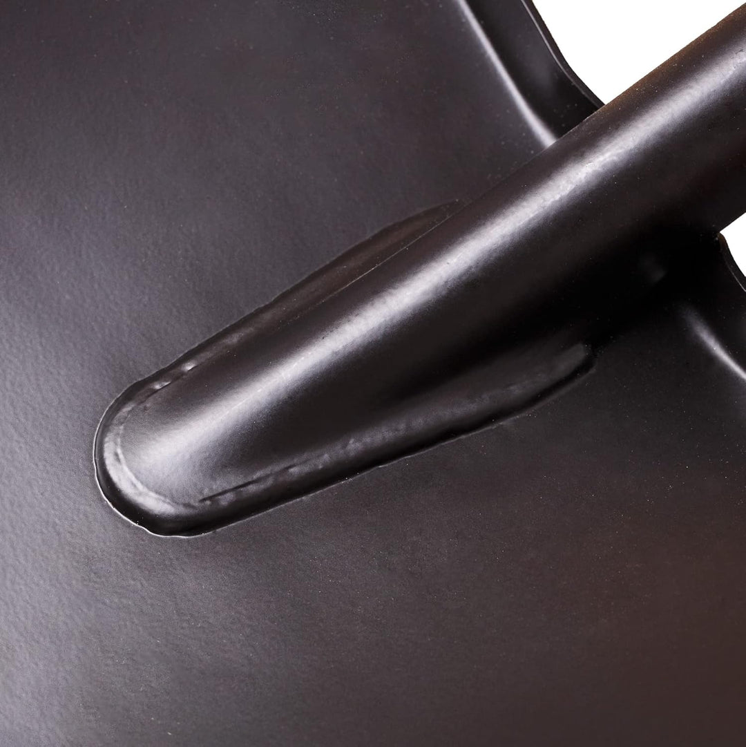 Mivos Ergonomic Spitzspaten aus Kohlenstoffstahl - 124 cm – Gärtnerspaten mit Gehärtetem Spitzblatt