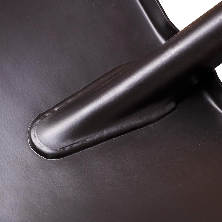 Mivos Ergonomic Spitzspaten aus Kohlenstoffstahl - 124 cm – Gärtnerspaten mit Gehärtetem Spitzblatt