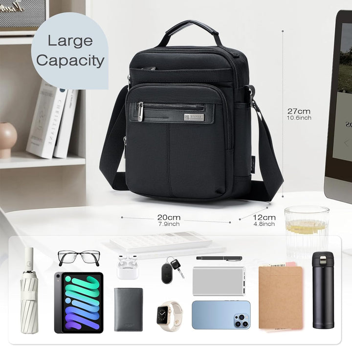 SPAHER Herren Handtaschen Zum Umhängen Umhangetasche Mann Schultertasche Männer Herrentasche Zum Umh