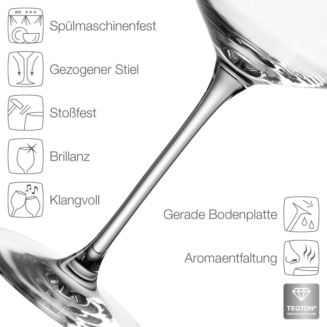 GRAVURZEILE Leonardo Weinglas inkl. Holzkiste - Die beste Mama der Welt Design - Glas mit Lasergravu