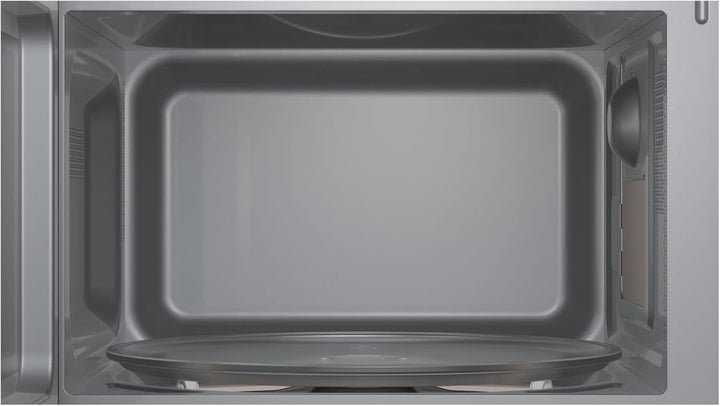 Bosch BFL523MB3 Serie 2 Einbau-Mikrowelle, 38 x 50 cm, 800 W, Drehteller 27 cm, Türanschlag Links, A