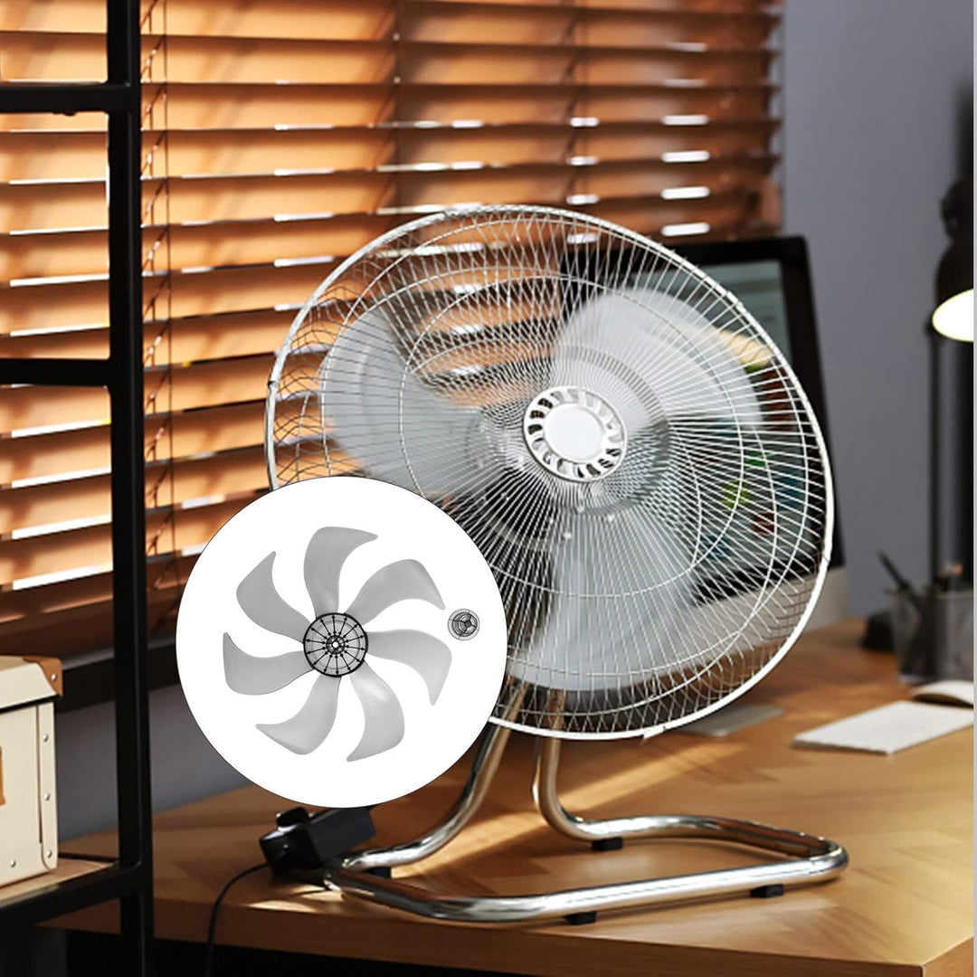 DOITOOL Universal-Plastik-Lüfterflügel Mit 7 Blättern 35 6 Cm (14 Zoll) Ofenventilator Kamin Kaminve