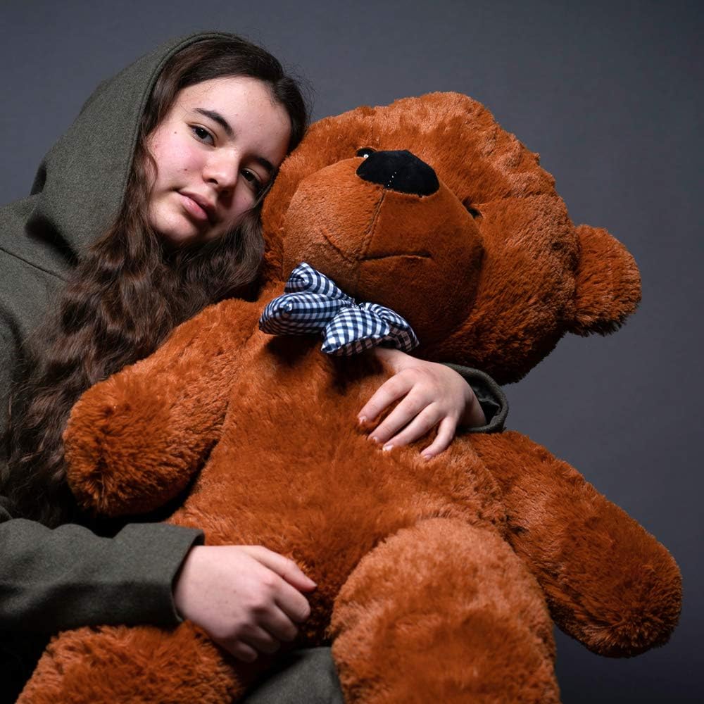 TE-Trend Bär Plüschbär Riesen Kuscheltier XXL Teddybär Riesig Large Teddy Bear Plüschteddy 160 cm Du