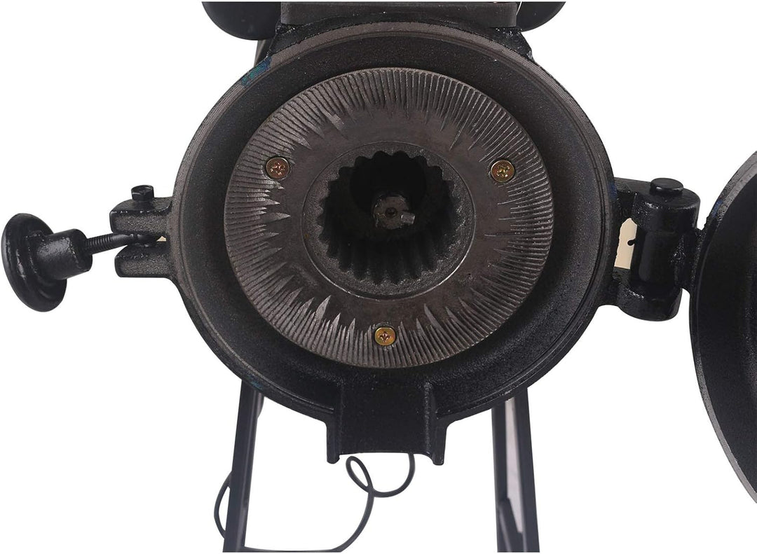 2200W Elektrisch Schrotmühle, 1400r / min Getreidemühle Kaffemühle Nussmühle mit Trichter, Getreidem