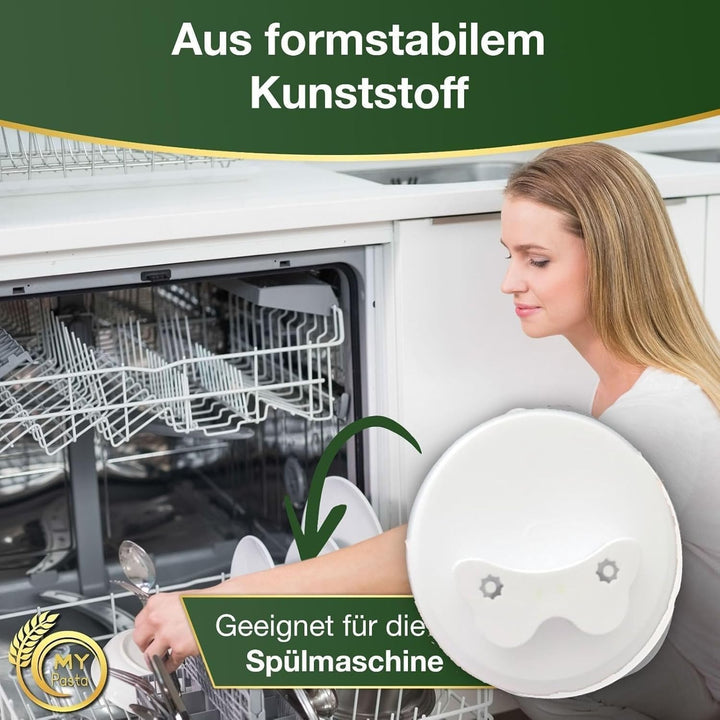 MY Pasta MY PASTA - Fusilli Rolli - Trulli - Zubehör für Pastamaker - Pasta Disc Kompatibel Mit Past