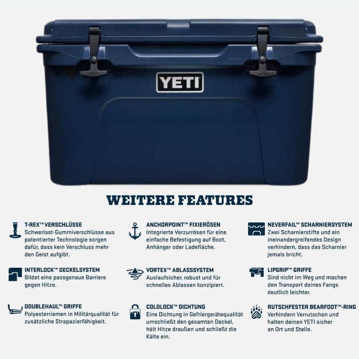 Yeti Tundra 45 Kühler Charcoal, Charcoal