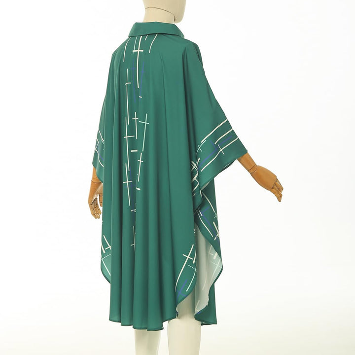 COSDREAMER Herren Damen Priester Pastor Celebrant Chasuble katholische Kirche Vater Masse Vestments