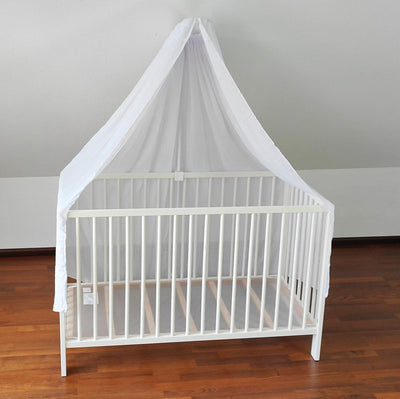 Babykajo Betthimmel Stange - Montierbare Himmelstange für Babybetten. Gestell aus Metall für Babybet