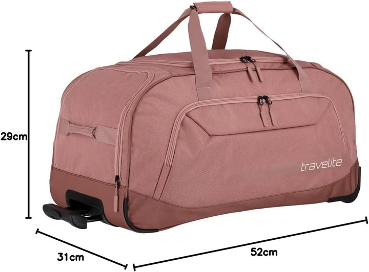 Travelite Kick Off Weekender Reisetasche M 50 cm M (50 cm) Rosé, M (50 cm) Rosé