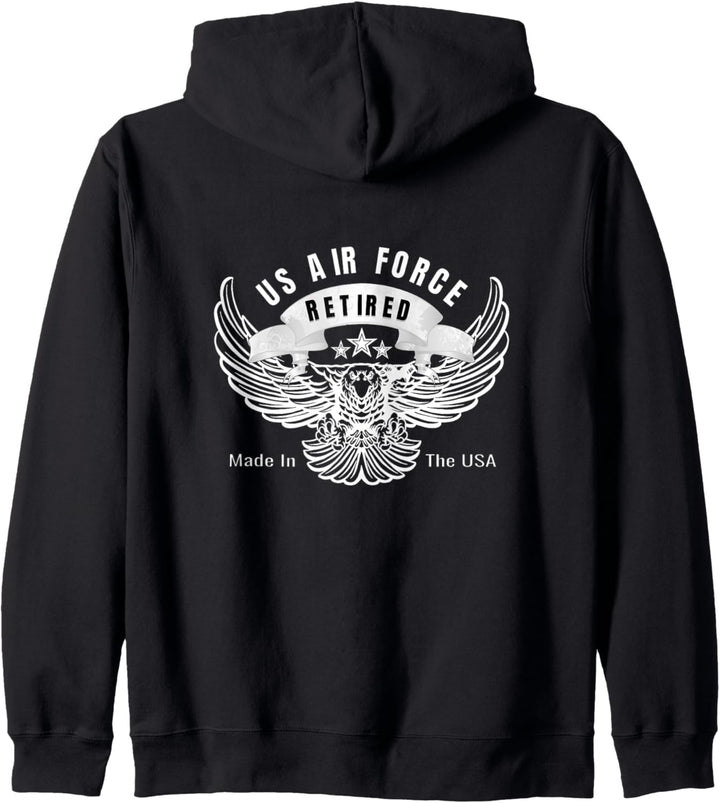 Design der US Air Force im Ruhestand Kapuzenjacke