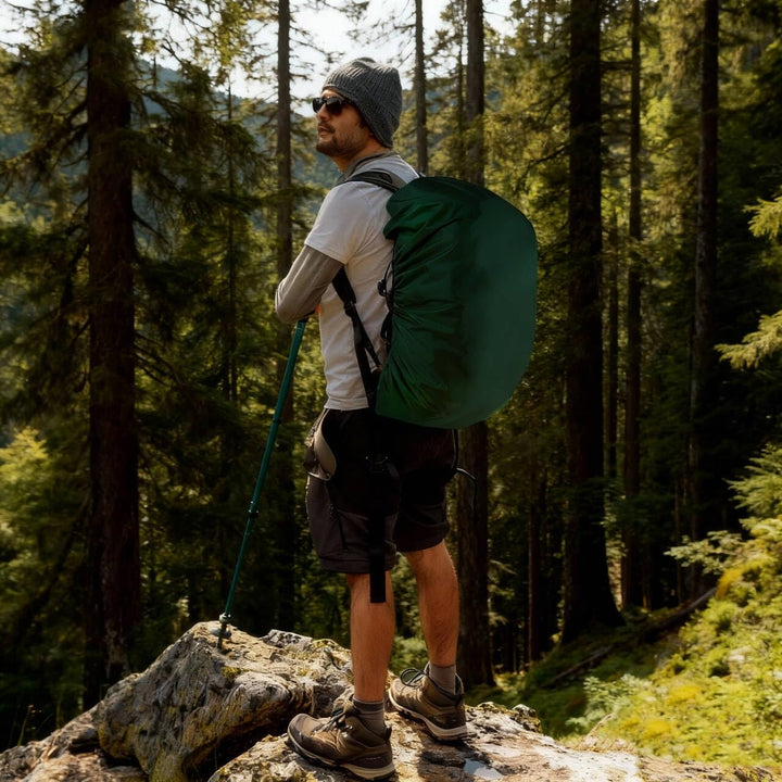 Alephnull Regenschutz Rucksack Regenschutz Schulranzen 30L-100L Regenhülle Rucksack wasserdichte Ruc