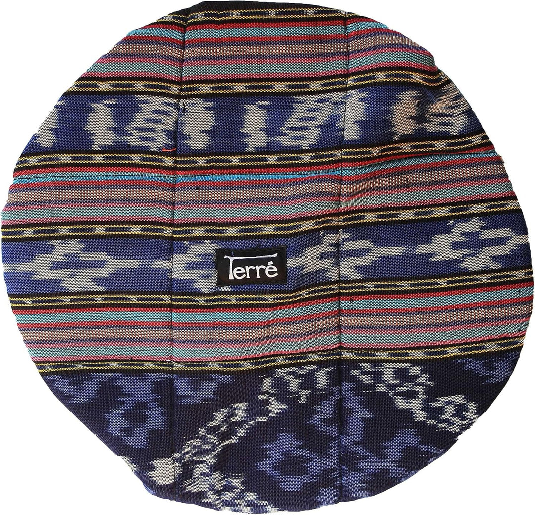 Fellschutz Ikat rund 40-44 cm für 40er Trommeln Drumskin Fellschoner Trommelschutz Zubehör Weltmusik